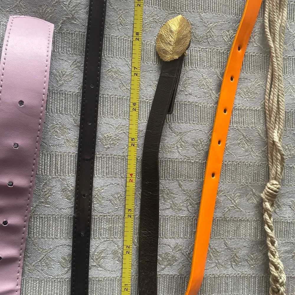 Bundle of girls belts